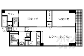 ＧｒａｎｄＥ’ｔｅｒｎａ京大正門前 1204 ｜ 京都府京都市左京区吉田泉殿町（賃貸マンション2LDK・2階・64.20㎡） その2