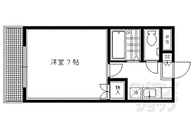 コーポフローレル 101 ｜ 京都府京都市左京区静市市原町（賃貸マンション1K・1階・18.00㎡） その2