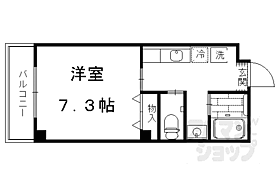 京都府京都市東山区上馬町（賃貸マンション1K・3階・24.06㎡） その2