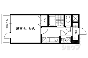 京都府京都市北区小山南上総町（賃貸マンション1K・2階・20.80㎡） その2