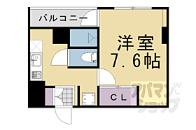 京都府京都市東山区大和大路通四条下る4丁目小松町（賃貸マンション1K・3階・24.60㎡） その2