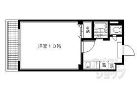 カイザ・ザール西村 302 ｜ 京都府京都市左京区北白川上別当町（賃貸マンション1K・3階・28.48㎡） その2