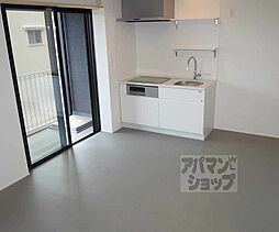 JR東海道・山陽本線 京都駅 徒歩13分の賃貸アパート 2階ワンルームのリビング/ダイニング