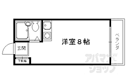 京福電気鉄道北野線 北野白梅町駅 徒歩29分