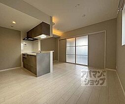 京都地下鉄東西線 東山駅 徒歩2分の賃貸マンション 4階1SLDKのリビング/ダイニング