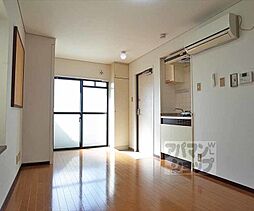 ＤＥＴＯＭ−1京大前 401 4階ワンルームのリビング/ダイニング