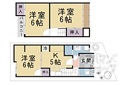 吉田牛ノ宮町貸家5−16 1