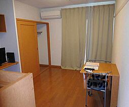 京都市営烏丸線 北大路駅 3.6kmの賃貸アパート 1階1Kのリビング/ダイニング