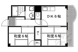 ハイデンス北大路 2階