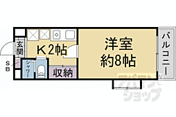 京都市営烏丸線 北大路駅 徒歩30分 2階/-