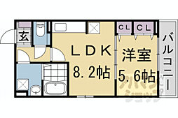 京都市営烏丸線 北大路駅 徒歩24分 2階/-