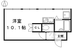 京都市営烏丸線 北大路駅 徒歩24分 2階/-