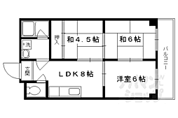 京都市営烏丸線 北大路駅 徒歩30分 2階/-