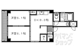 京福電気鉄道北野線 北野白梅町駅 徒歩8分