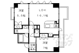 グラン・リソシエ京都下鴨北山 4階