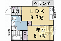 ヴェルメゾンプチ北白川 2階/202