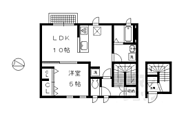 京都市営烏丸線 鞍馬口駅 徒歩19分 2階/-
