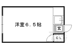倉橋マンション ワンルームの間取図画像