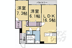 京都市営烏丸線 松ヶ崎駅 徒歩7分 2階/-
