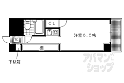 コーポ樋ノ口 1Kの間取図画像