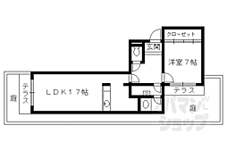 京都市営烏丸線 松ヶ崎駅 徒歩3分 1階/-
