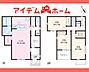 間取り：1号棟間取図