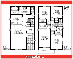 みよし市東蜂ヶ池　4号棟