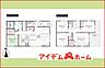 間取り：4号棟　間取り図　