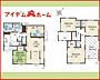 間取り：1号棟　間取り図 