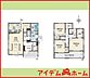 間取り：1号棟　間取図