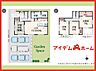 間取り：1号棟　間取図