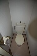 水洗トイレです。