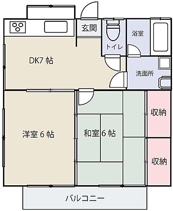 グリーンコーポ_間取り_0