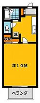 コーポ鶴田 102号室 ｜ 栃木県宇都宮市鶴田町104-6（賃貸アパート1K・1階・30.69㎡） その2