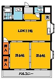 シャンポール双葉 2階