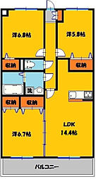 サニーサイド東宝木II 3階