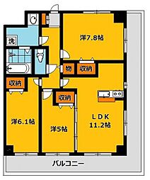 プラナス桜 6階/606号室