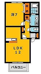 エトワールキューブB 2階