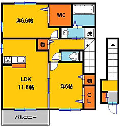 ミルフルールM 2階