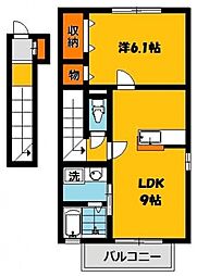 サンビレッジ戸祭B 2階
