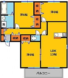 セジュールＵＥＳＡＷA Ｆ 2階