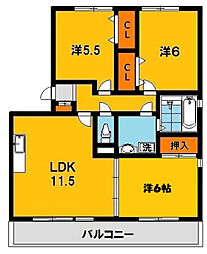 パルティール・ハイツ 3階/301号室