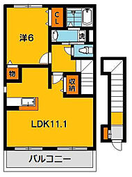 ラフレシールB 2階/201号室