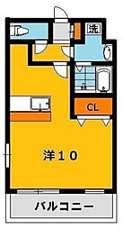 グランピア ワンルームの間取図画像