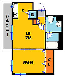 メルローズコート 6階