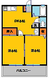フィオーレ若松原 B 2階/201号室
