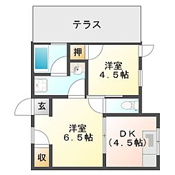 稲葉荘2丁目平屋