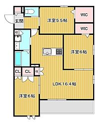 CITRUS武庫之荘 3LDKの間取図画像