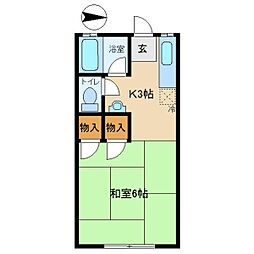 🉐敷金礼金0円！🉐プリンス立花Ｂ棟