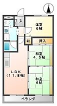 カサフィオーレ樋口 201 ｜ 兵庫県西宮市小松西町１丁目（賃貸マンション3LDK・2階・62.37㎡） その2